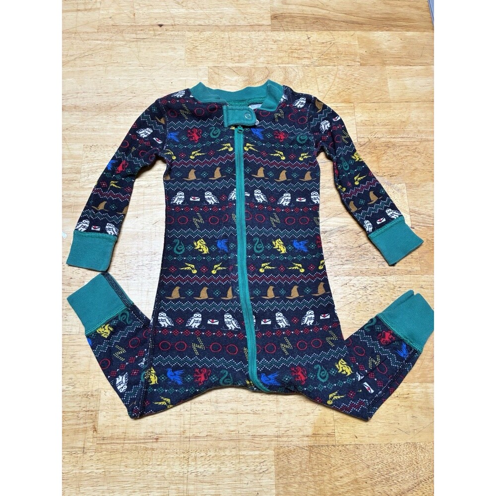 Hanna Anderson Harry Potter One Peice Suit 18-24 Months Organic Cotton Wizards